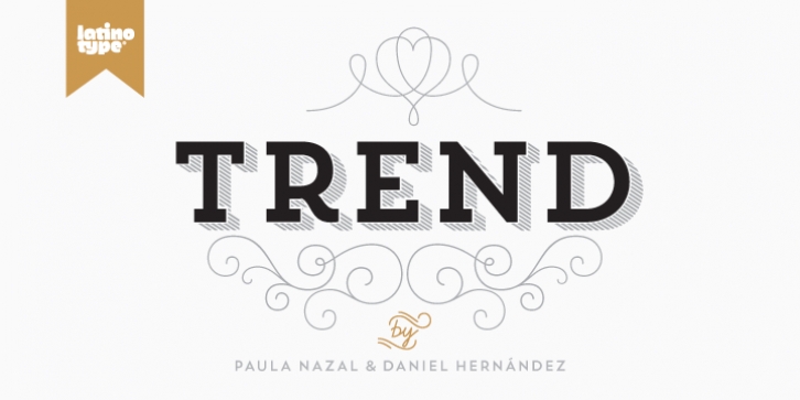 Trend font preview