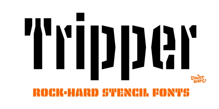 Tripper Pro font preview