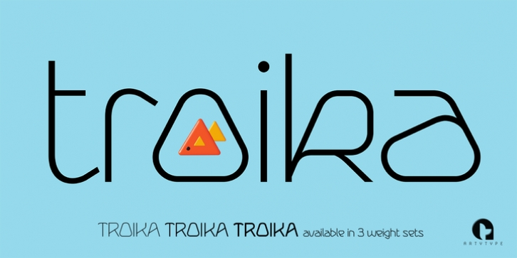 Troika font preview