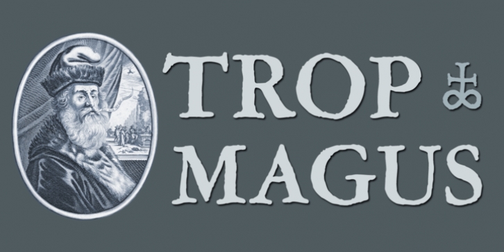 Trop Magus font preview