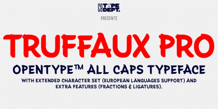 Truffaux Pro font preview