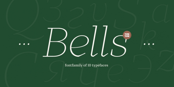 TT Bells font preview