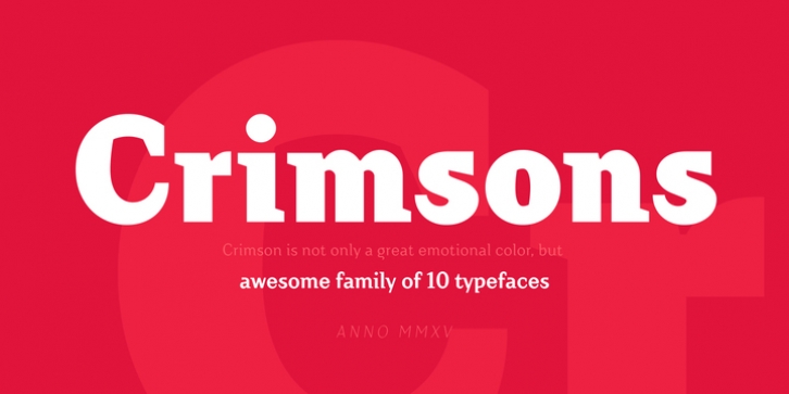 TT Crimsons font preview