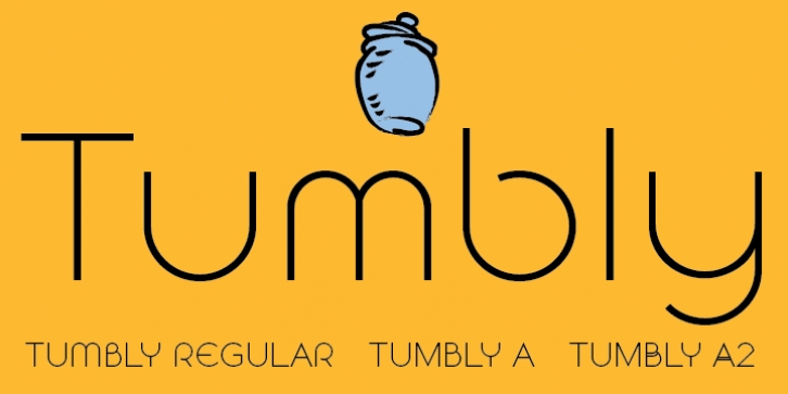 Tumbly font preview