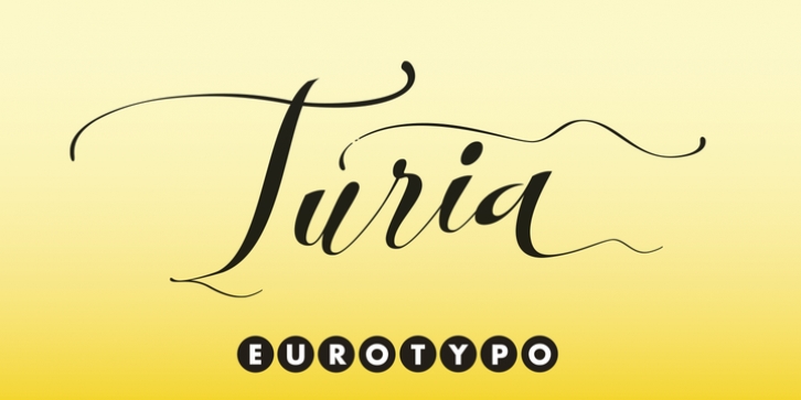 Turia font preview