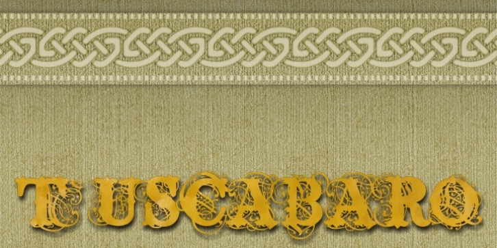 Tuscabaro font preview