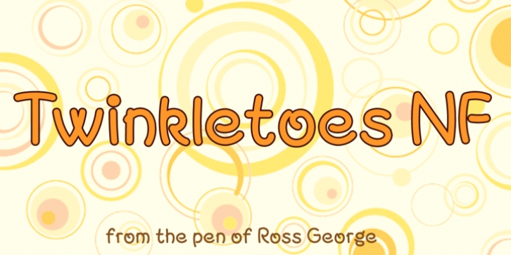 Twinkletoes NF font preview