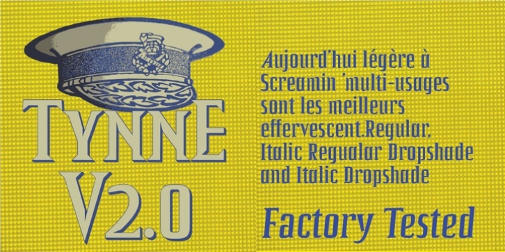 Tynne font preview