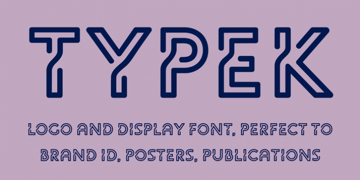 Typek font preview