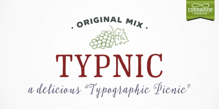 Typnic font preview