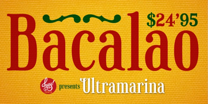 Ultramarina font preview