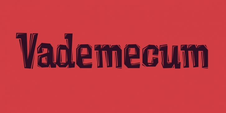 Vademecum font preview