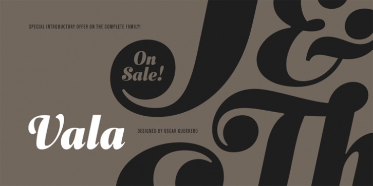 Vala font preview