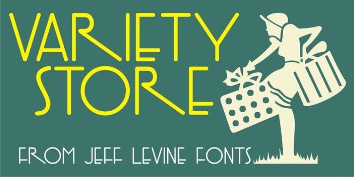 Variety Store JNL font preview