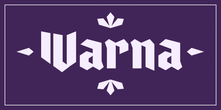 Varna font preview