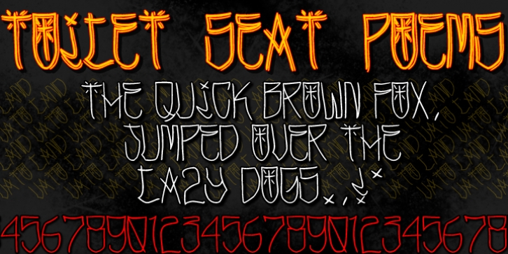 Vato Land font preview