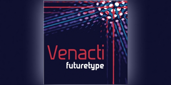 Venacti font preview