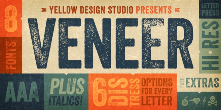 Veneer font preview