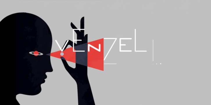 Venzel font preview