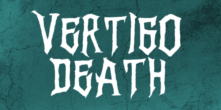 Vertigo Death font preview