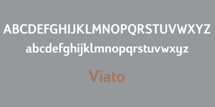 Viato font preview