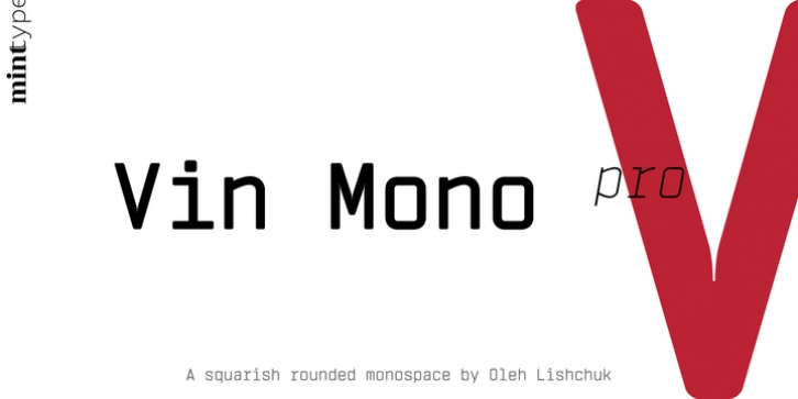 Vin Mono Pro font preview