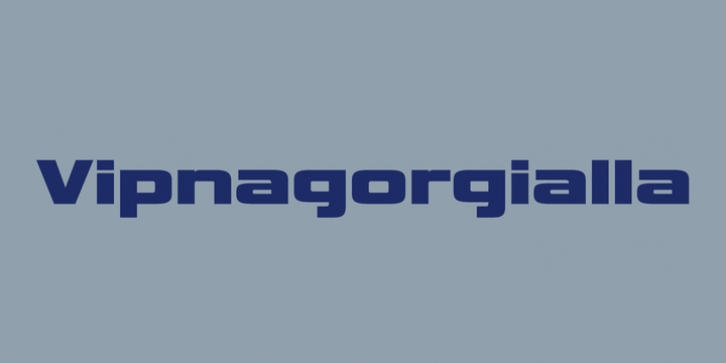 Vipnagorgialla font preview