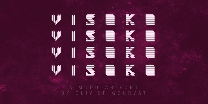 Visoko font preview