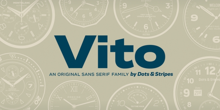 Vito font preview