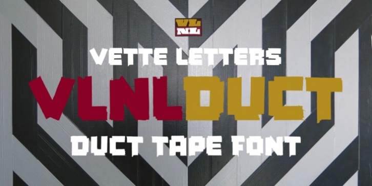 VLNL Duct font preview