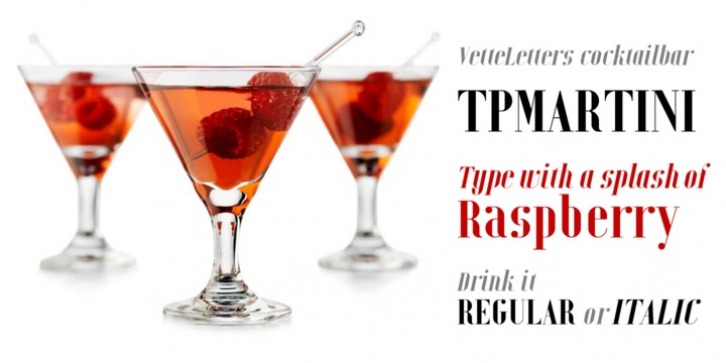 VLNL Tp Martini font preview