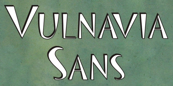 Vulnavia Sans font preview