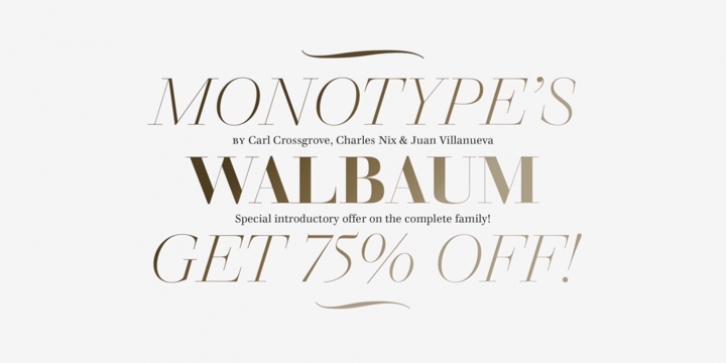 Walbaum font preview