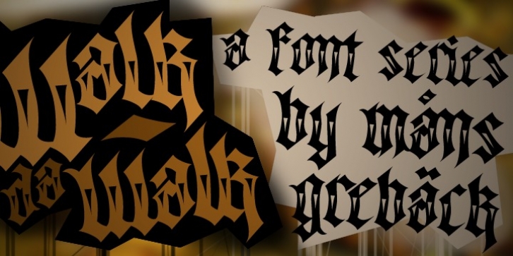 Walk Da Walk font preview