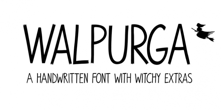 Walpurga font preview