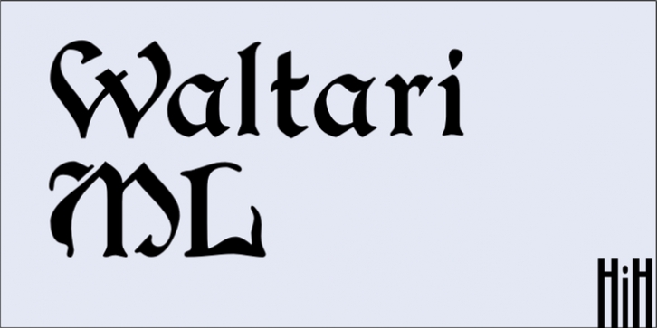 Waltari font preview