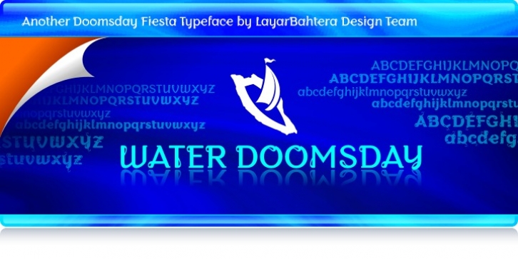 Water Doomsday font preview