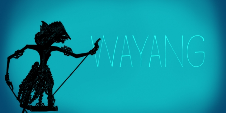 Wayang font preview