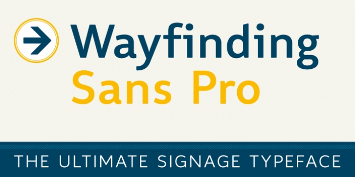 Wayfinding Sans Pro font preview