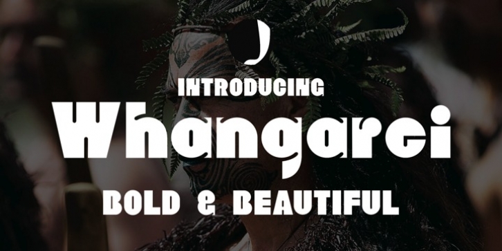 Whangarei font preview