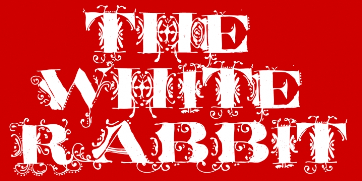 White Rabbit font preview