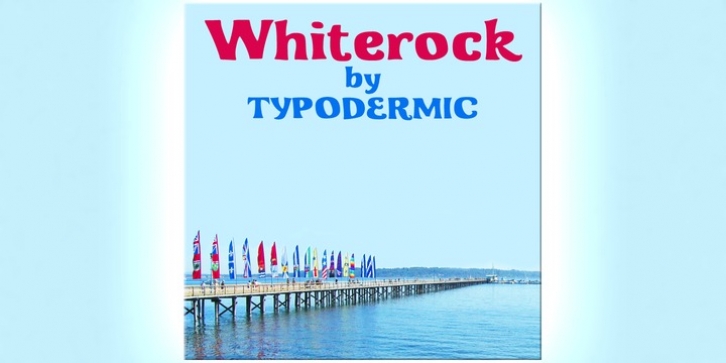 Whiterock font preview