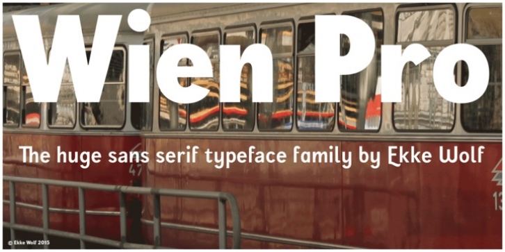 Wien Pro font preview
