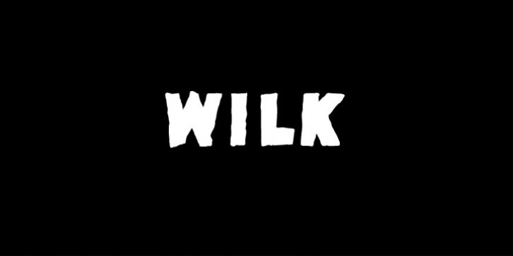 WILK font preview