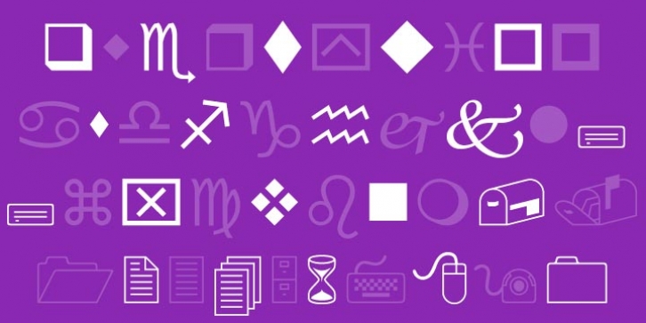 Wingdings font preview