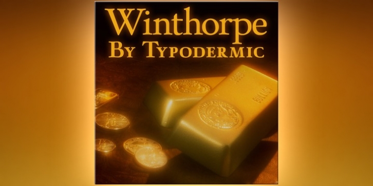 Winthorpe font preview