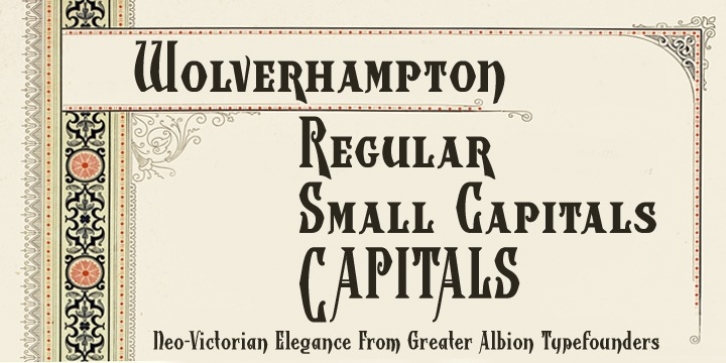 Wolverhampton font preview