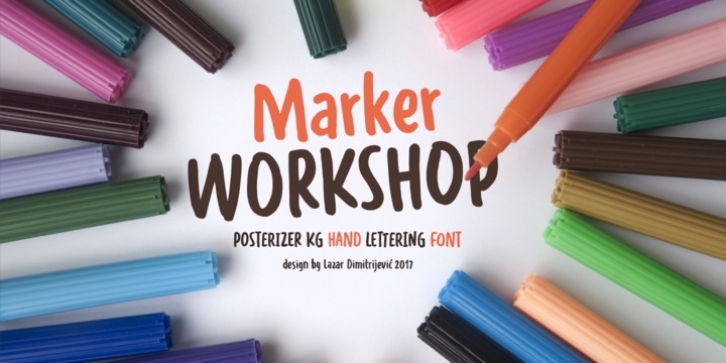 WORKSHOP Marker font preview