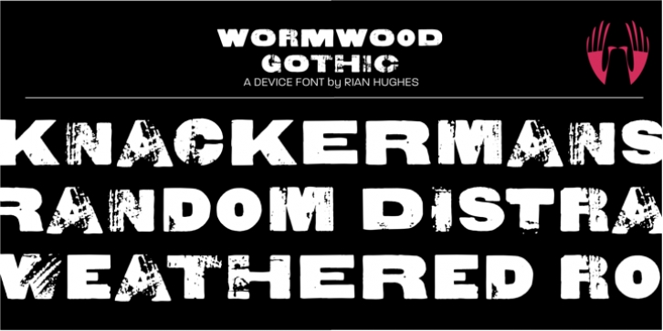 Wormwood Gothic font preview