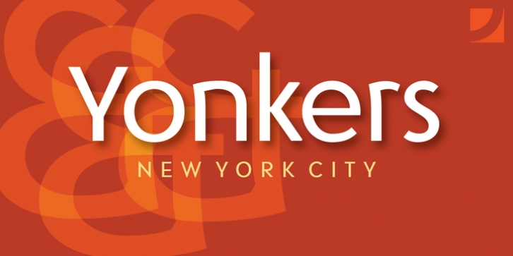Yonkers font preview